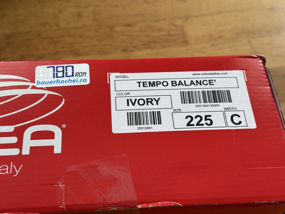 Patine EDEA Tempo Balance IVORY 225