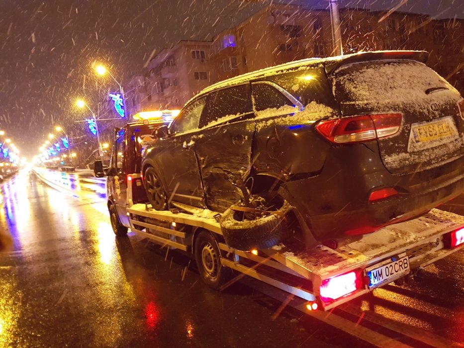 Tractari auto non stop 24/7  platforma transport asistenta rutieră rot