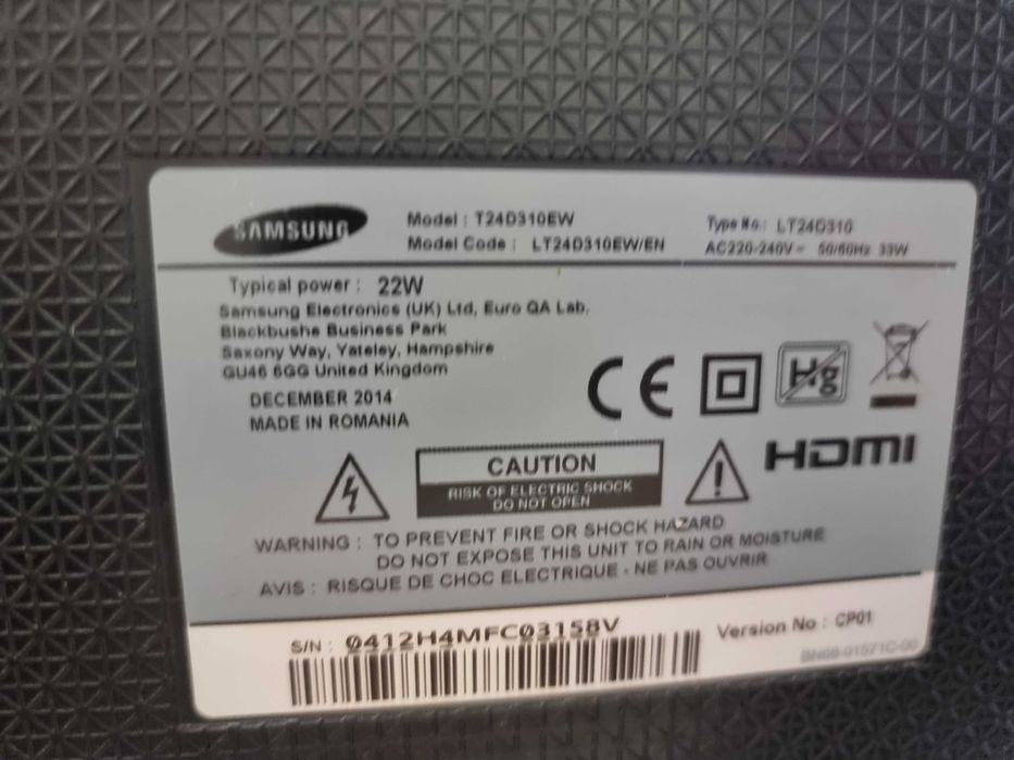 Монитор - телевизор 24 инча Samsung