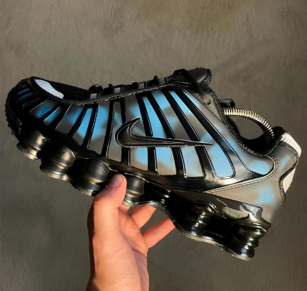 Nike Shox TL Black & Blue Thermoreactive мъжки маратонки
