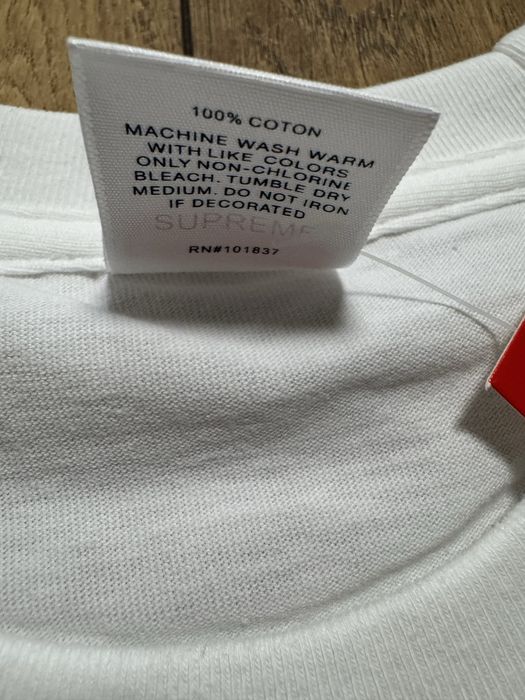 Supreme x NBA YoungBoy White T-shirt