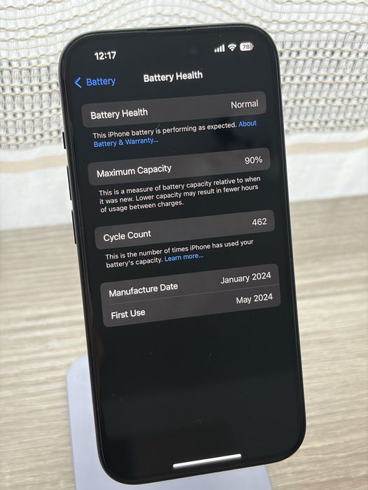 iPhone 15 Black 256GB