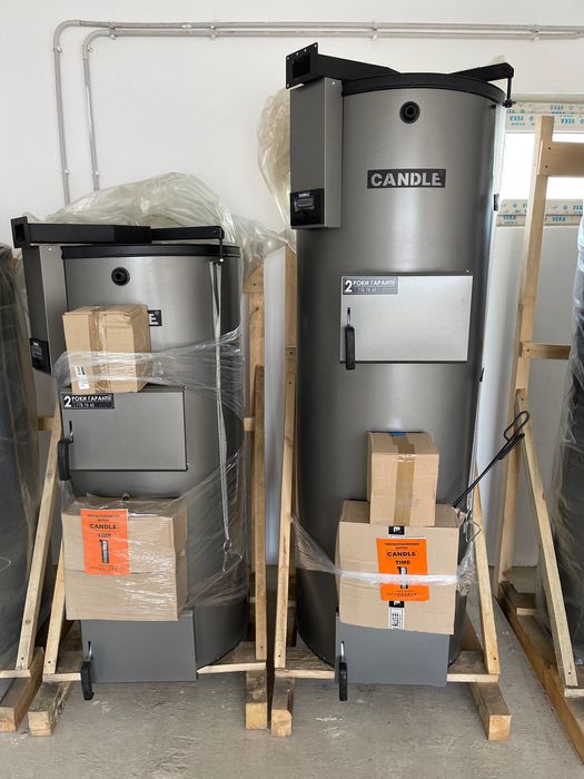 Centrala tip lumanare Candle cu automatizare pe lemne 20,30,35,50 kw