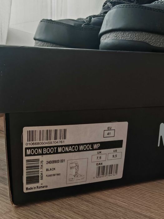 Черни апрески Moon boot