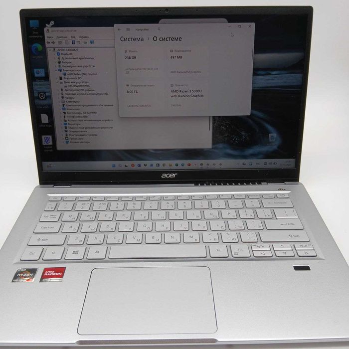 Acer Swift 3 N20C12 AMD Ryzen 3 5300U with Radeon Graphics 2.60 GHz