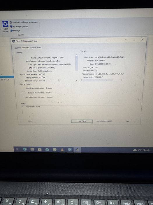 Vand Laptop Lenovo + cooler