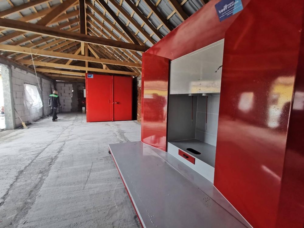 Cuptor polimerizare , vopsire in camp electrostatic, cabina vopsit