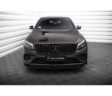 Спойлер за предна броня maxton design за mercedes benz glc c253 (2016-