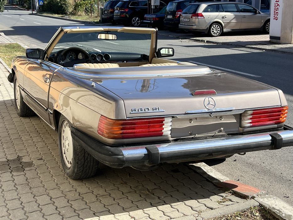 Mercedes 560 SL 1987 Hart-top, soft-top impecabil