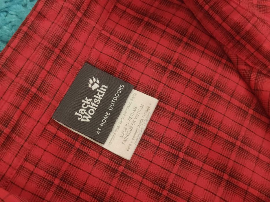 Camasa Jack Wolfskin Regular Red