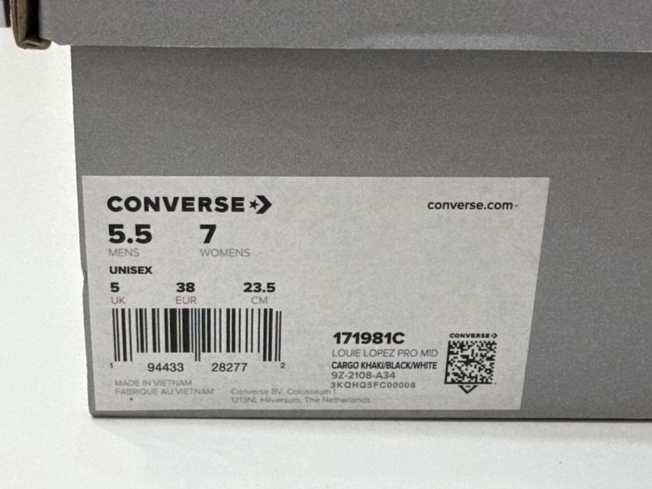 Converse 38 номер New