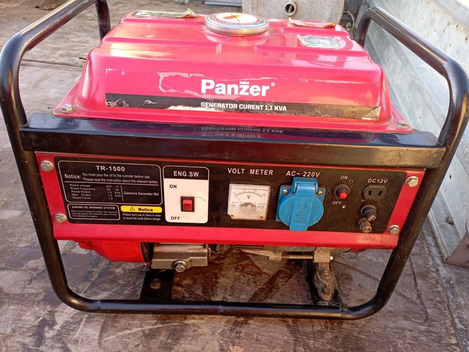 Vând generator curent Panzer 1,1 kw