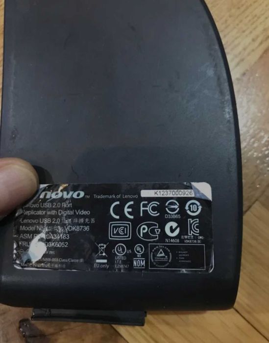 Vand docking station Lenovo ThinkPad Basic USB 3.0 Dock