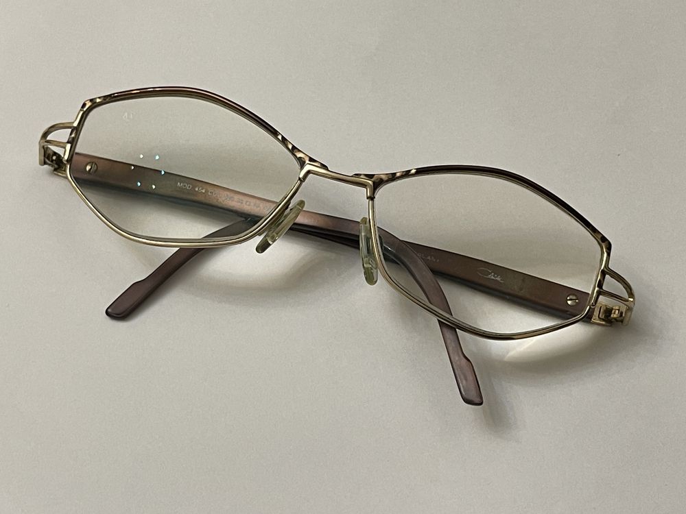 Rame ochelari Cazal mod. 454. Placati aur.