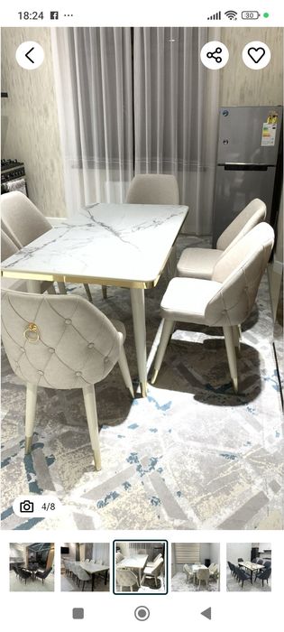 Стол со стульями