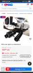 Kit admisie din fibra de carbon