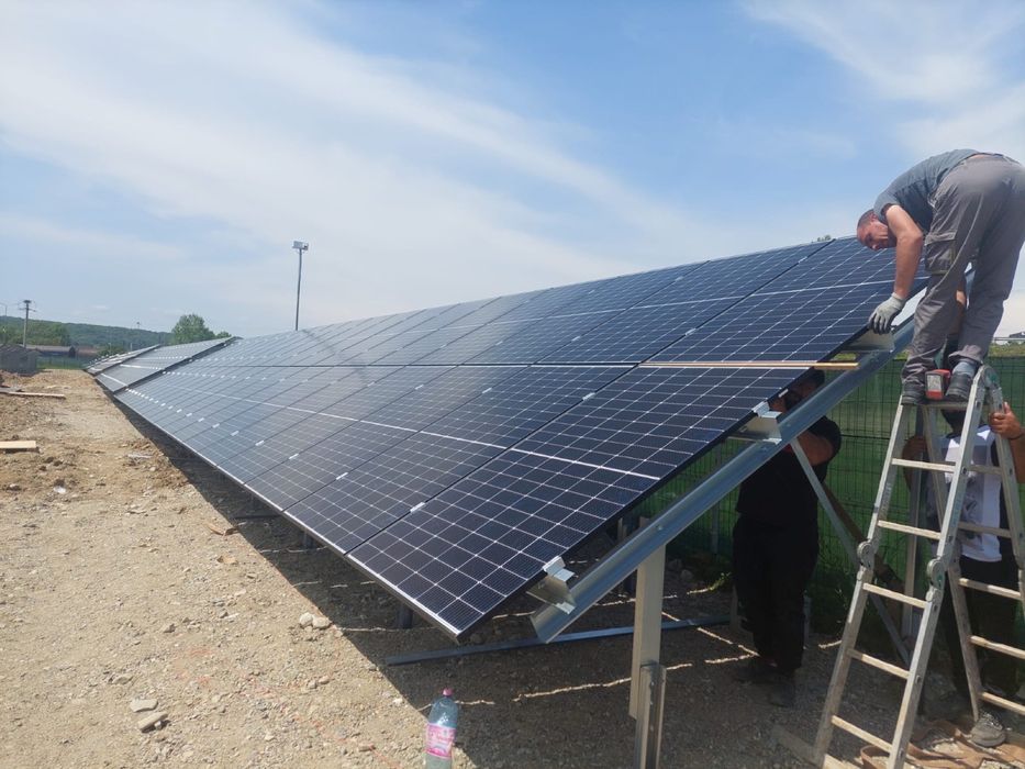 Sistem complet montare pentru 40 panouri solare fotovoltaice