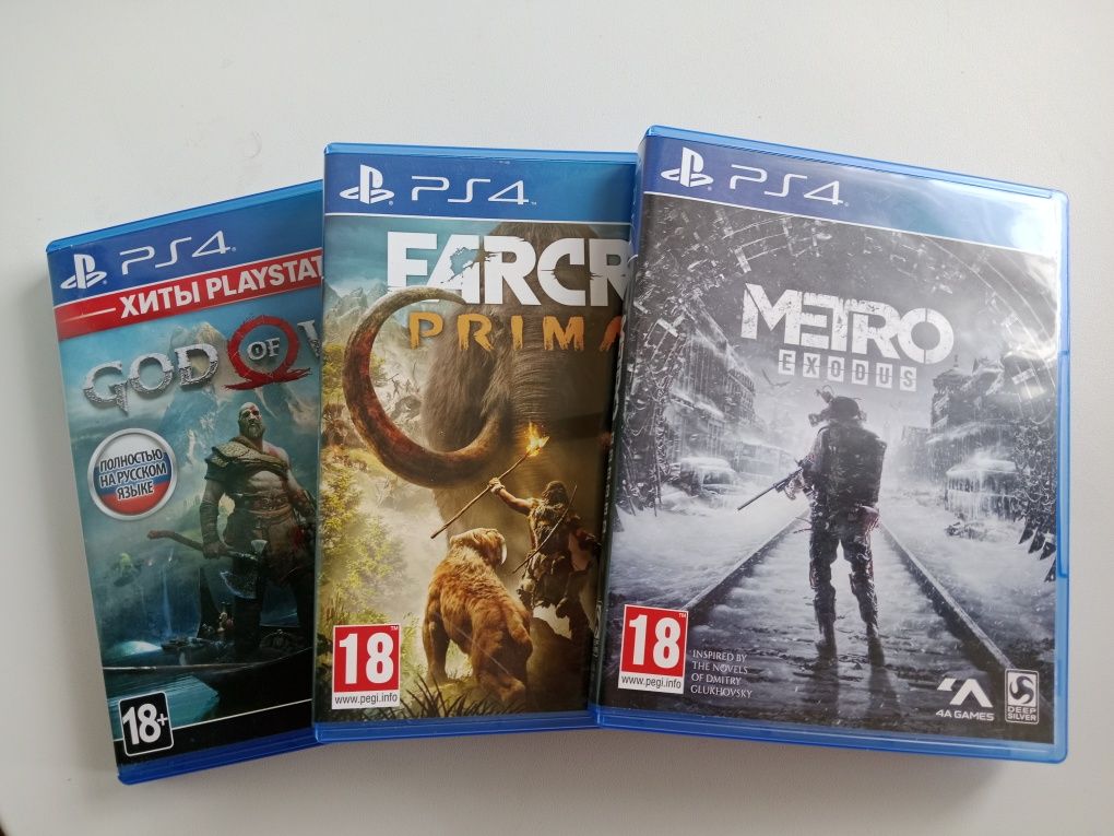 Продам игры на PS4