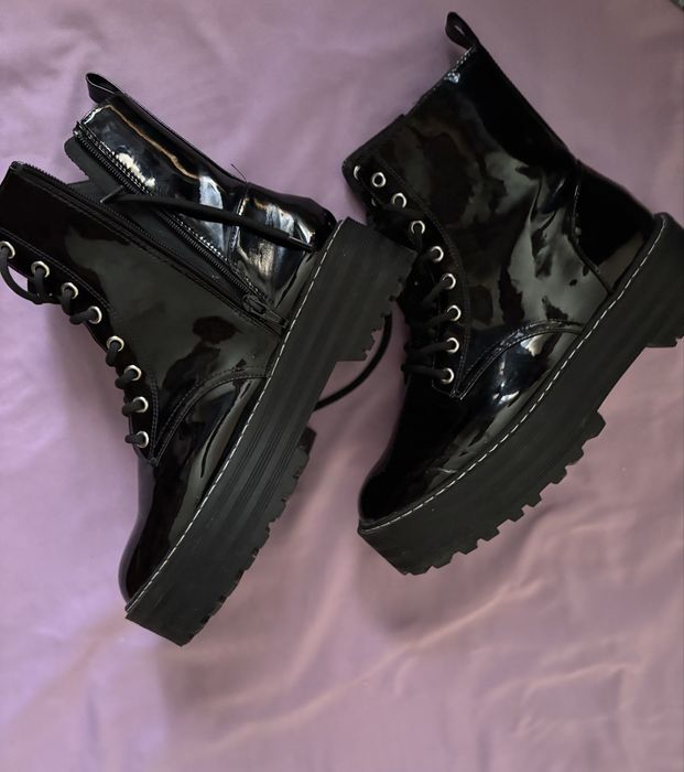 Лаковые ботинки H&M