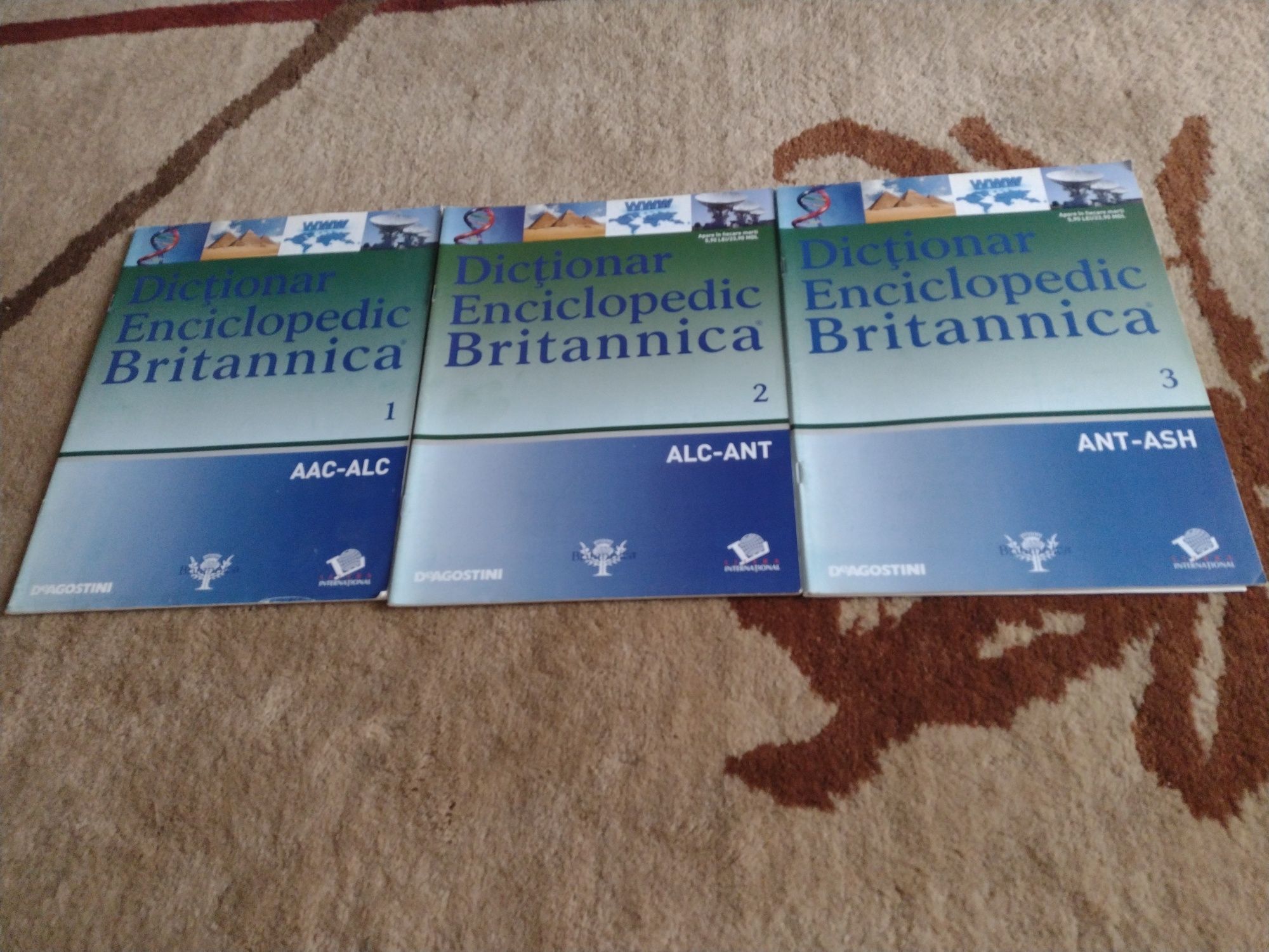 Deagostini - Dicționar Enciclopedic Britannica - 3 reviste