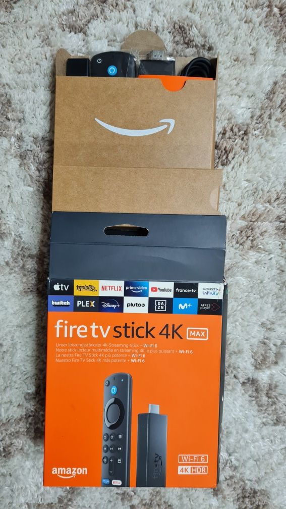 Amazon Fire TV 4K MAX НОВ 2023 НЕ Отварян