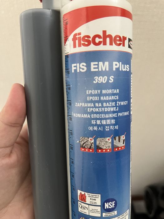Клей Fischer fis em plus 390s
