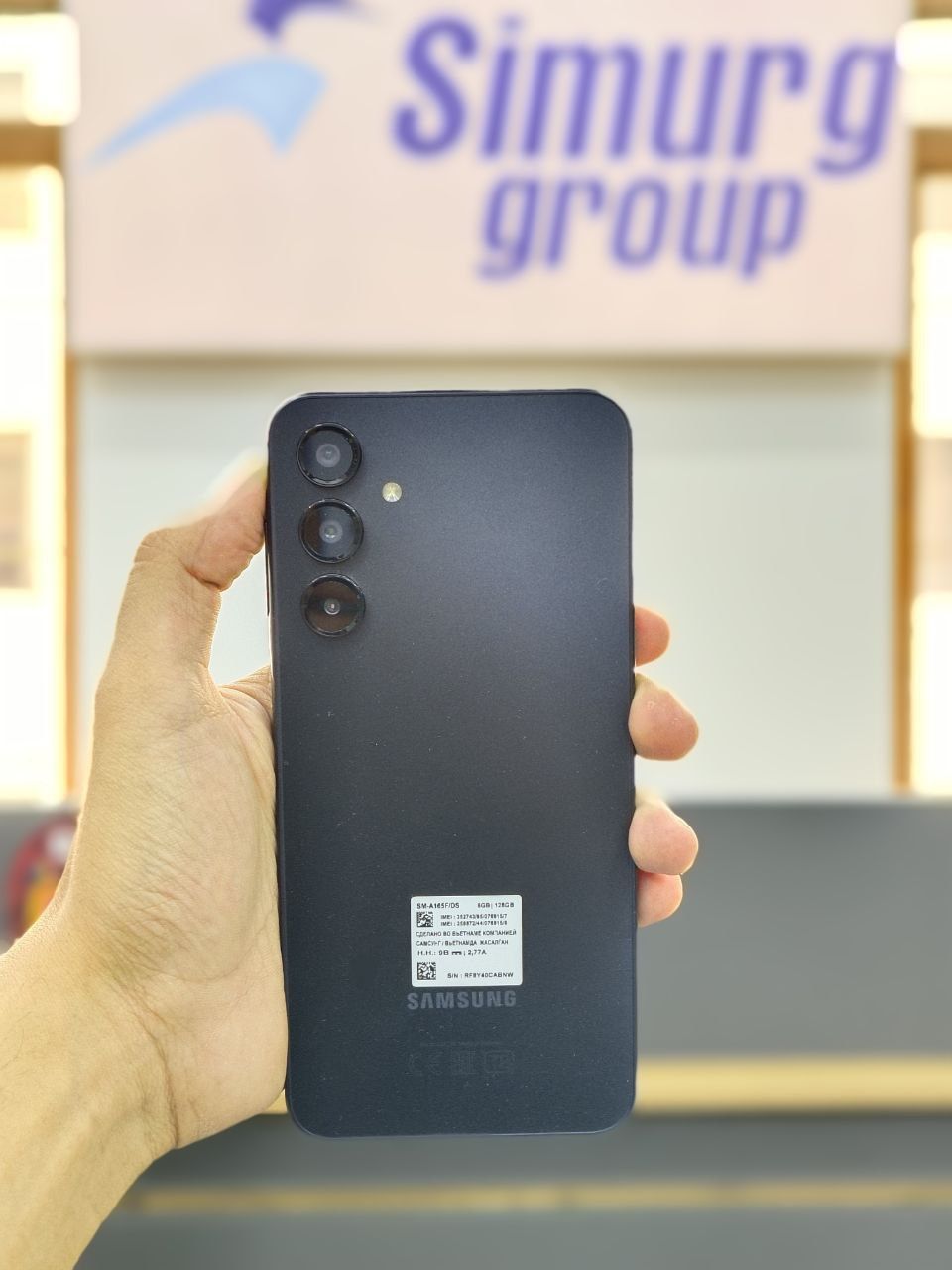 Samsung A16 4/128 1 oy kafolat bizda sovĝasi ham bor.