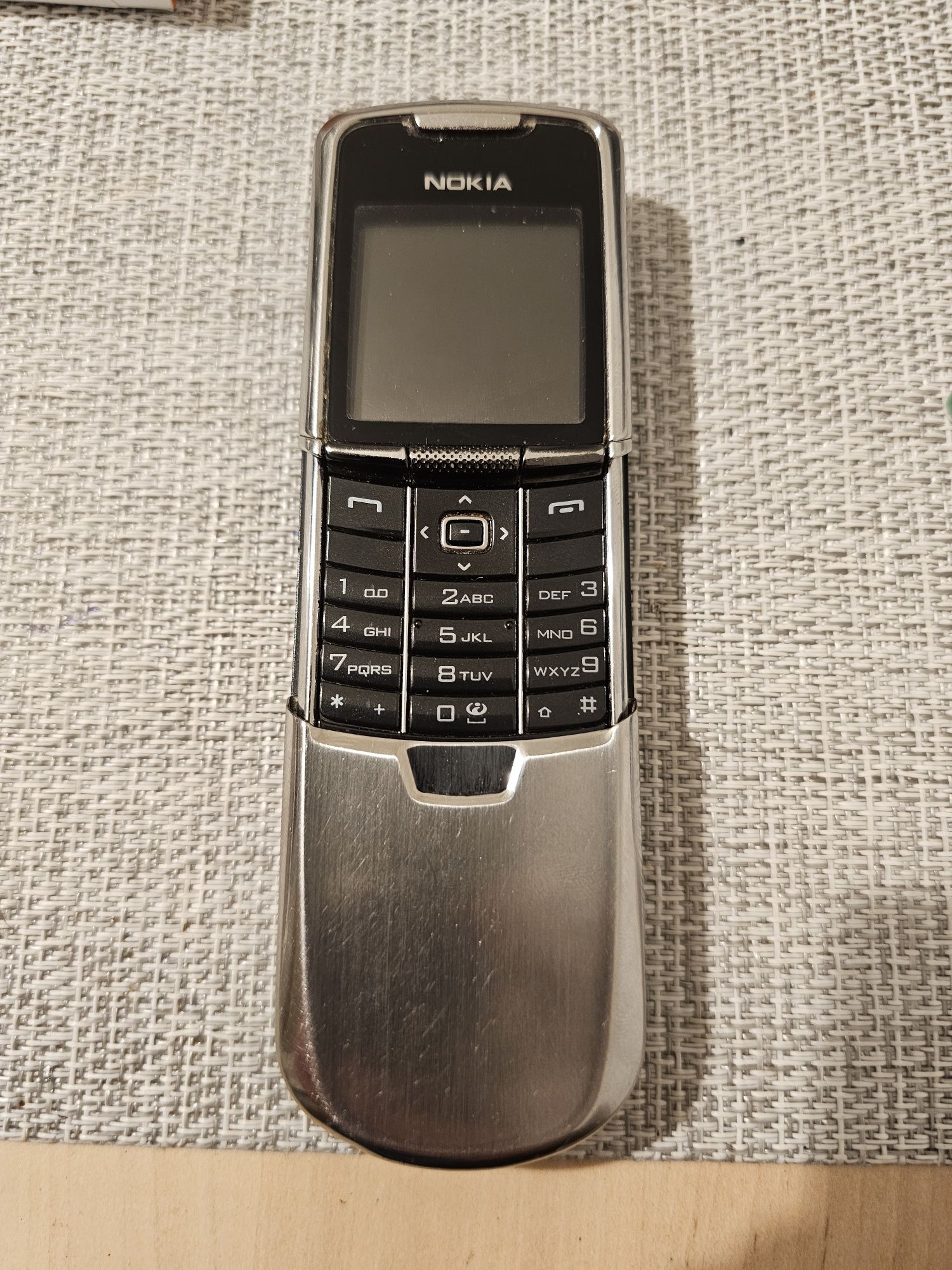 Carcase nokia 8800 silver, scirocco black