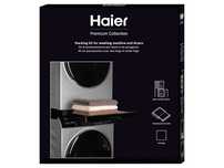 Универсална Поставка за Перални и Сушилни Haier, Черно-Бяла