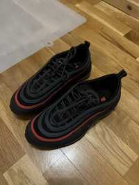 Nike air max 97 negru cu rosu