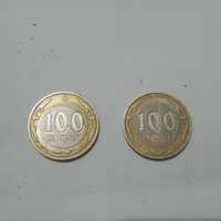 Монеты 100 тенге Пара  Брак 2006-7 г