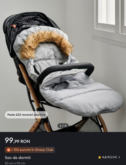 Sac de dormit căruț copii