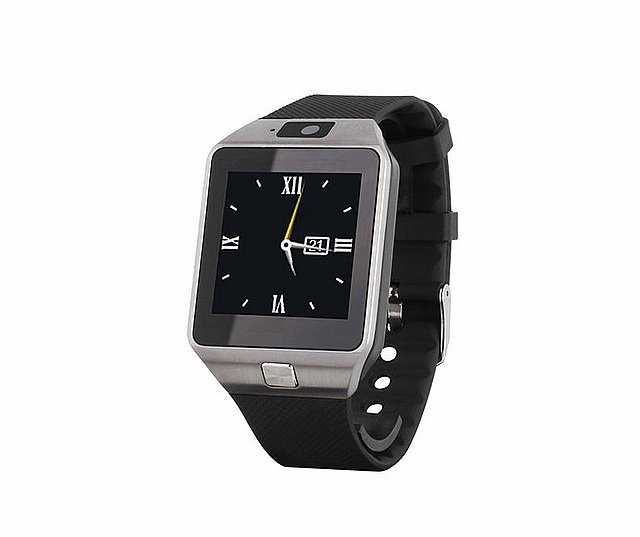 Clip Sonic TEC589 Smartwatch with Insert Card Sim Black Metal