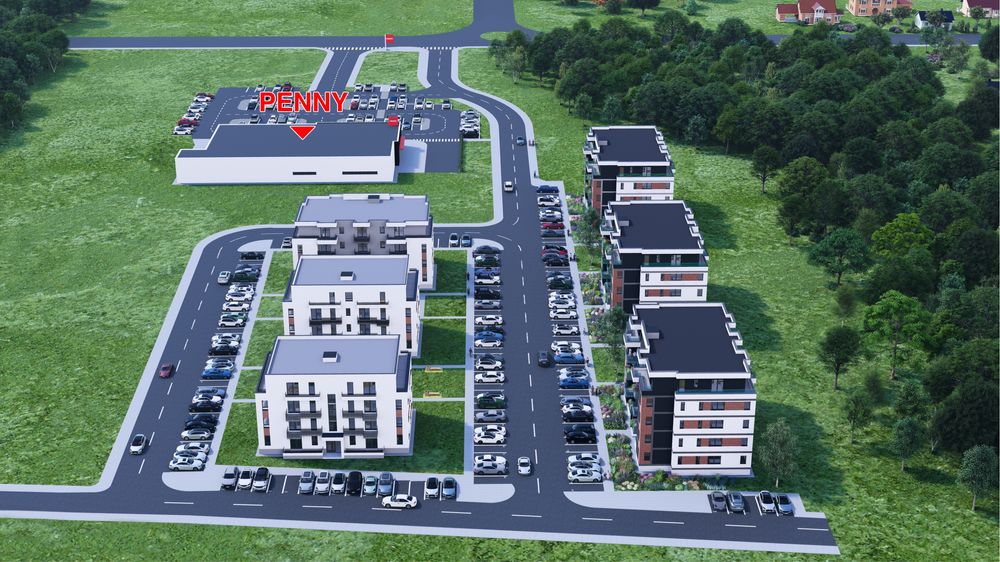 Apartamente de vanzare direct de la dezvoltator, Paulestiului - 49900€