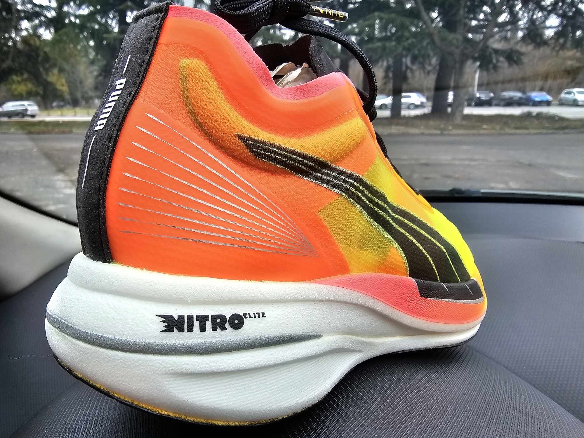 Маратонки Puma Deviate Nitro Elite Fireglow  номер :43/44/44,5 и 45