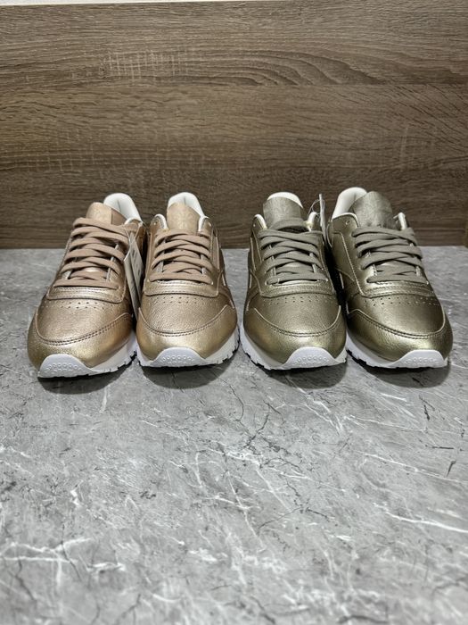 Reebok Classic leather Gold, Rose gold original!