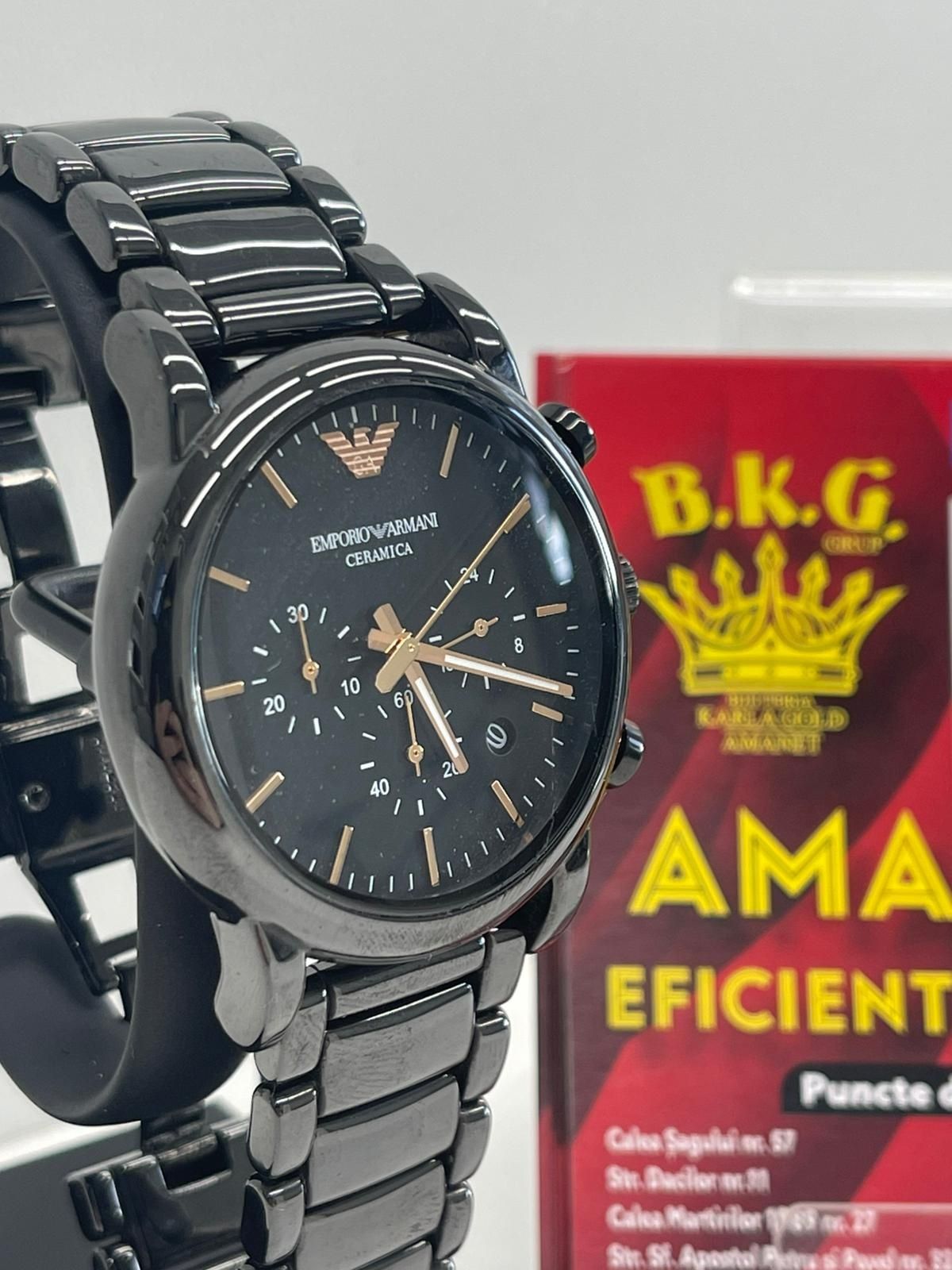 Ceas Emporio Armani Ceramica Amanet BKG