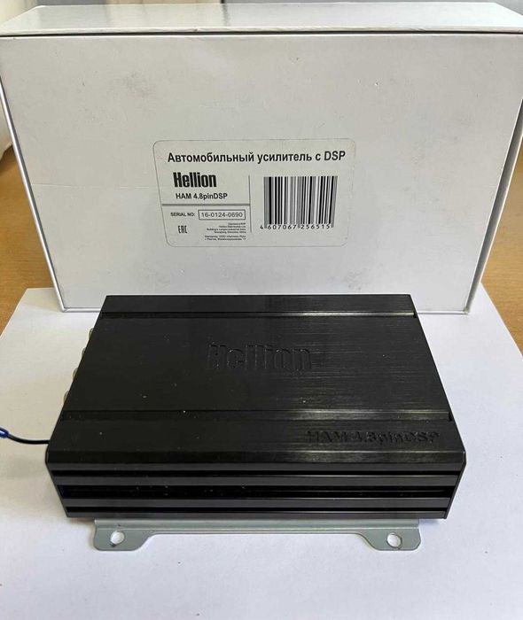 Усилитель Hellion HAM 4.8pinDSP c 8-канальным звуковым процессором