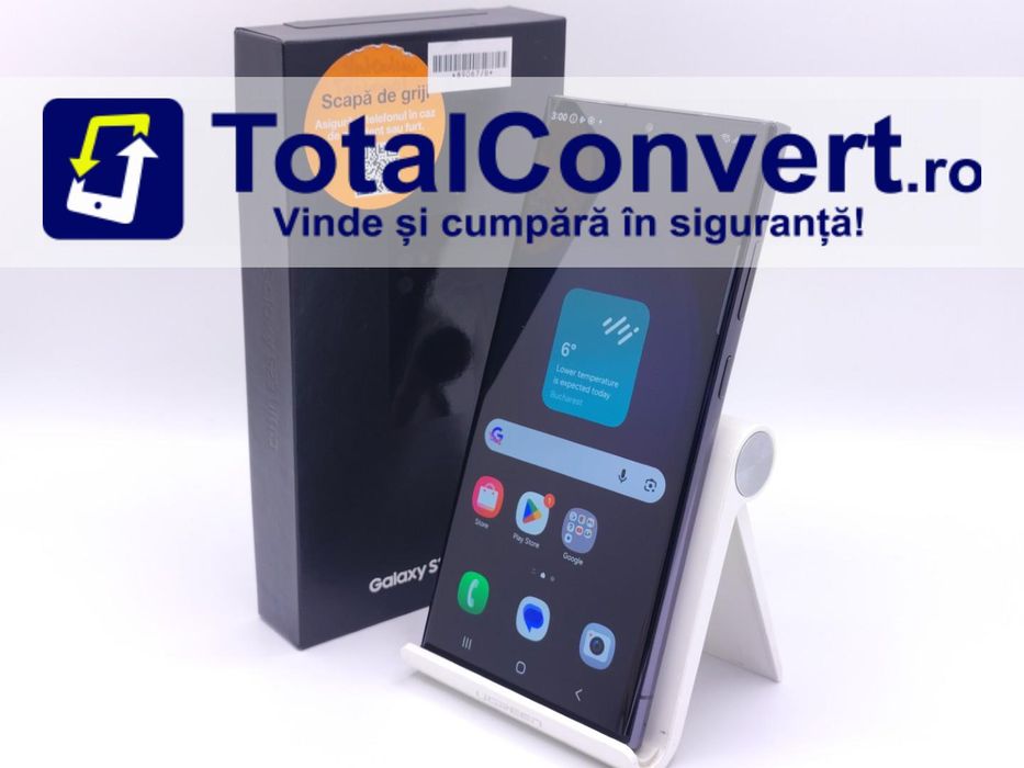 Samsung S23 Ultra 512GB Phantom Black 12GB, Garantie 24 luni | #D89067