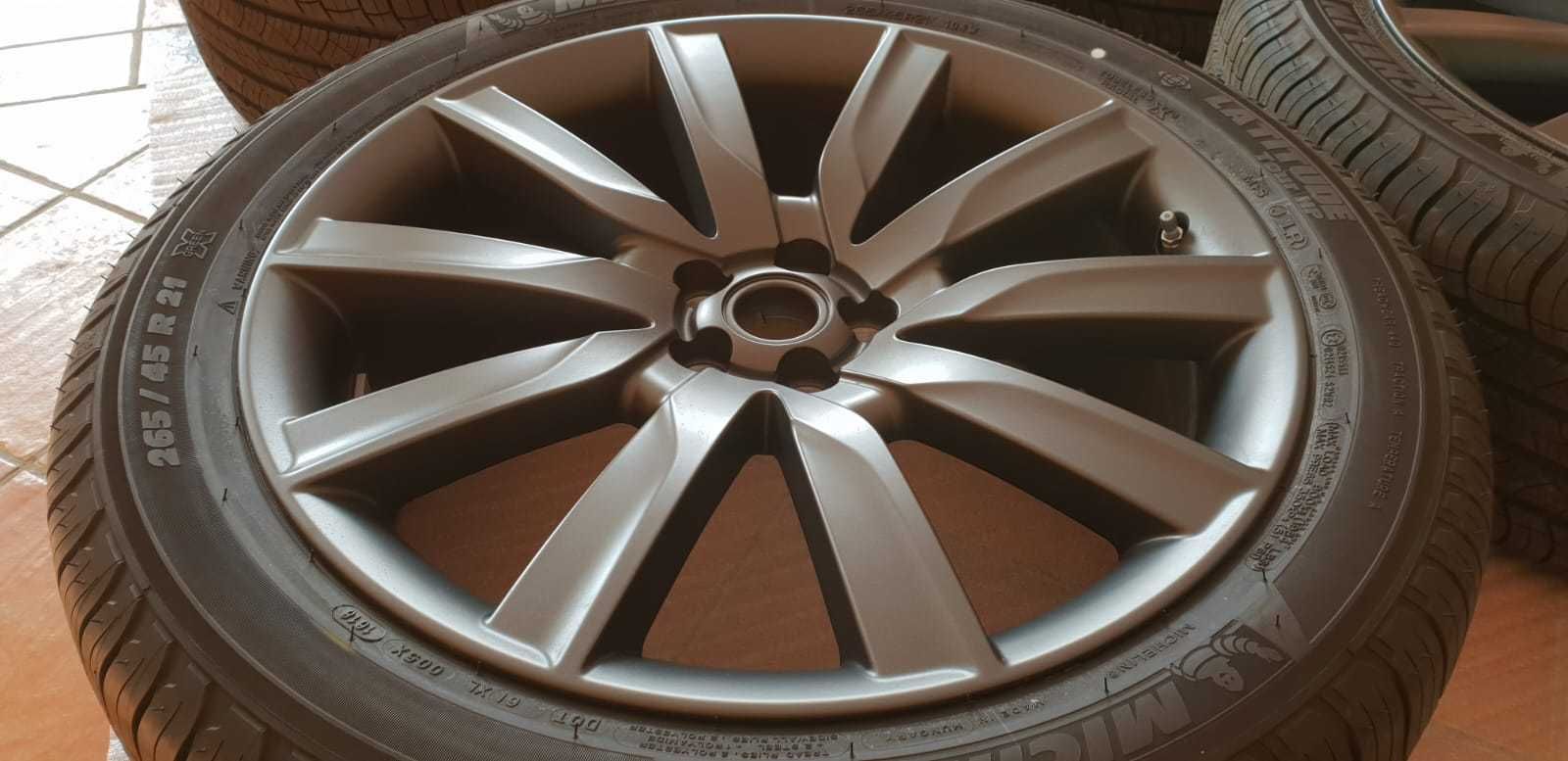 Jante Range Rover Sport Vogue Original R21 Michelin Latitude DOT 1618