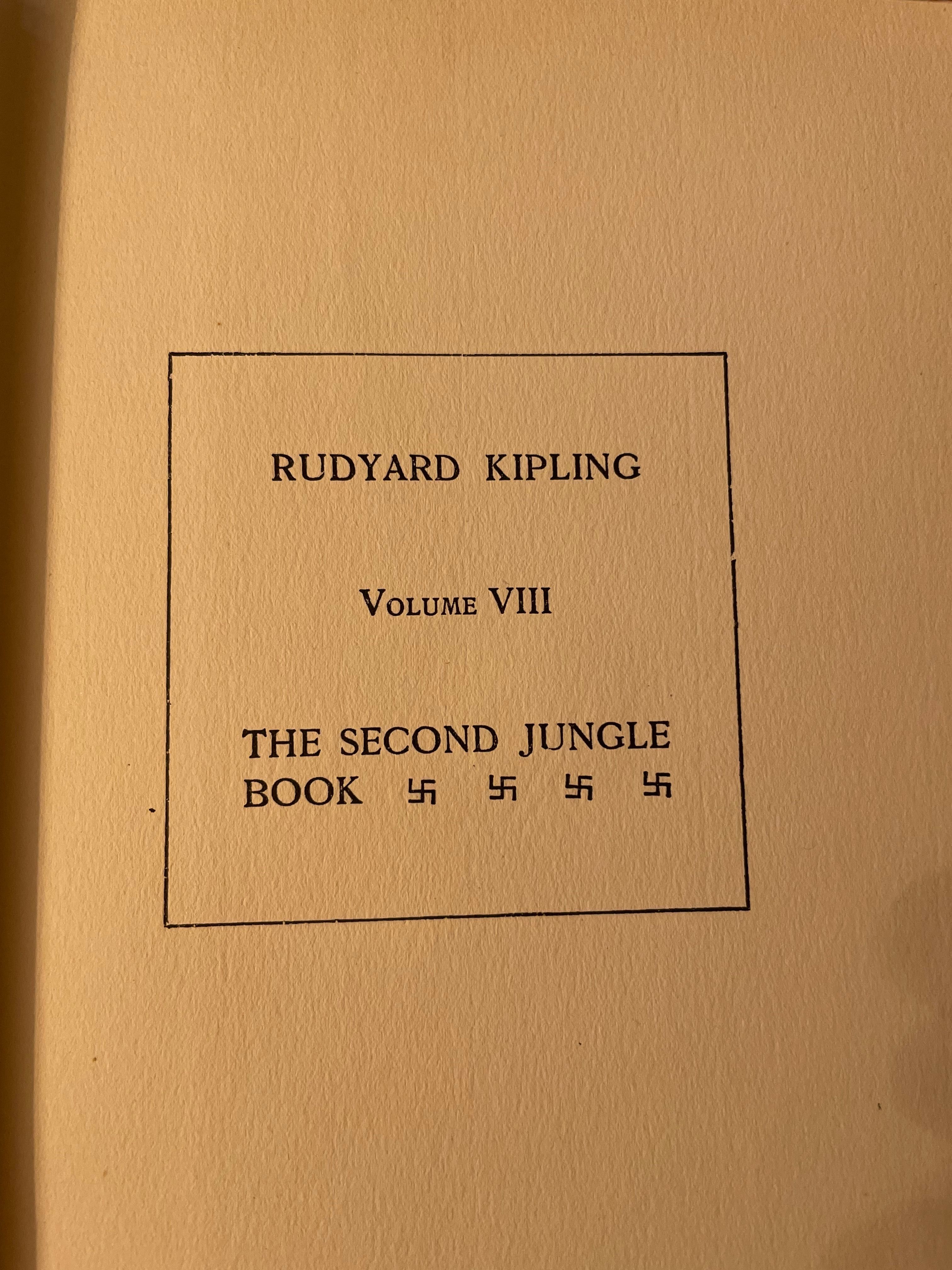 Собрание сочинений Рудиярда Киплинга на английском языке 1911г