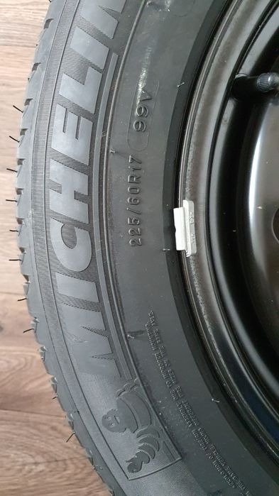 Roata rezerva R17,  cauciuc Michelin 225 60 R17