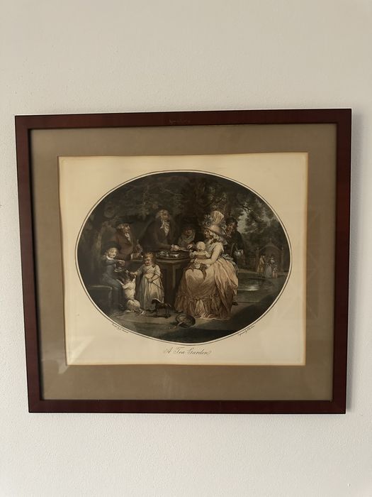 Tablou gravura dupa George Morland (1763-1804)