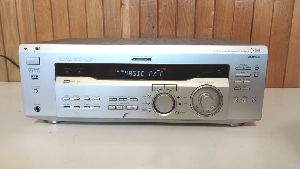 radio amplituner receiver Sony str de445 optic coax