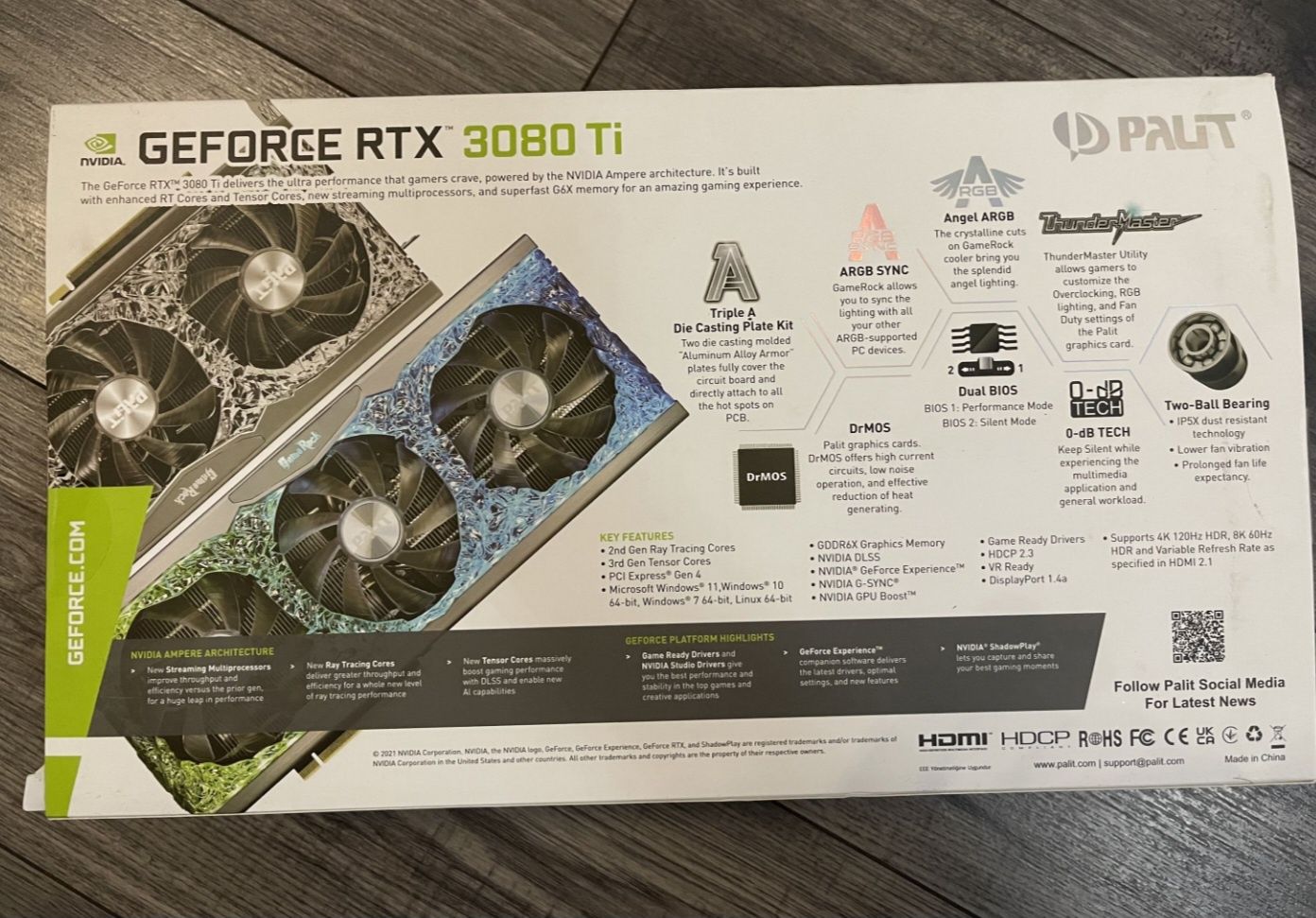 Продавам nvidia RTX 3080Ti