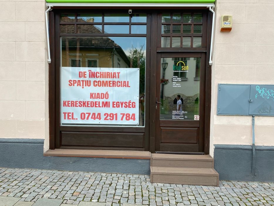 De inchiriat spatiu comercial