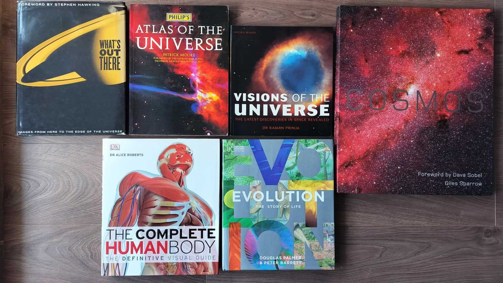 Carti astronomie, atlas, univers, sistem solar, anatomie, evolutie