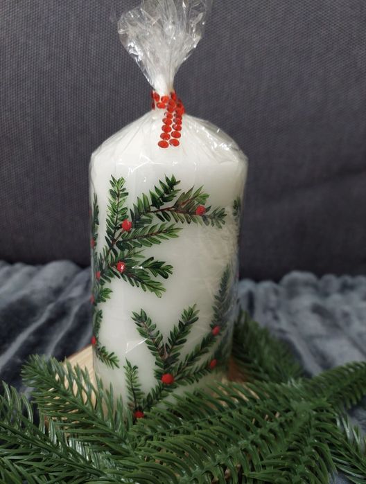 Luminare pictata manual ideal pentru cadou Craciun