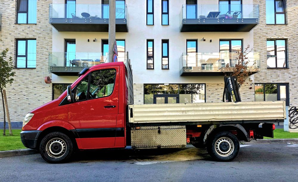 Vand/Schimb Duba Doka MERCEDES BENZ Sprinter 2.2CDI AUTOMATA cu macara