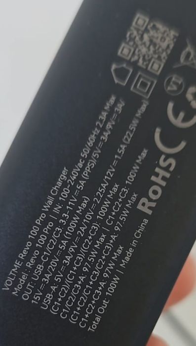 Încărcător   100W  PRO VOLTME REVO  GaN